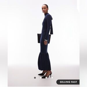 ASOS Navy Maxi Dress